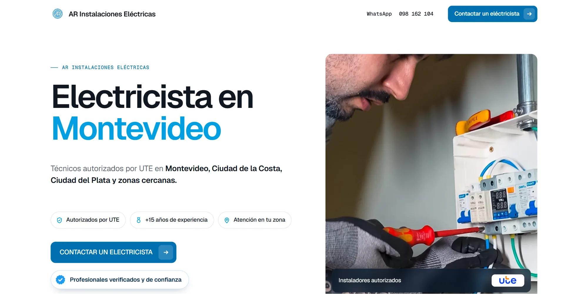 AR Instalaciones Eléctricas — ar.com.uy