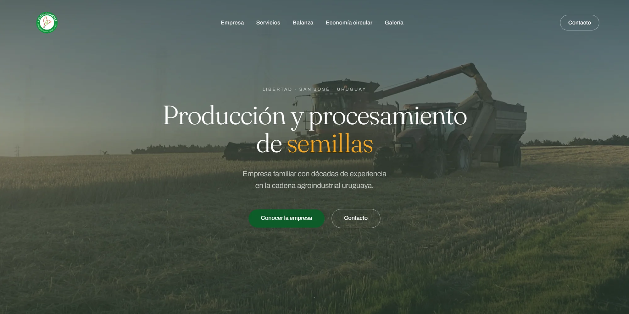 Los Churrinches: sitio institucional desarrollado por Tu Solución